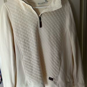 LL Bean Women's Quilted Quarter-Zip Pullover